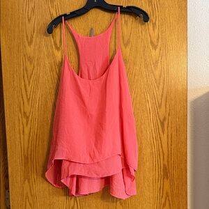Vanity Coral Camisole Top